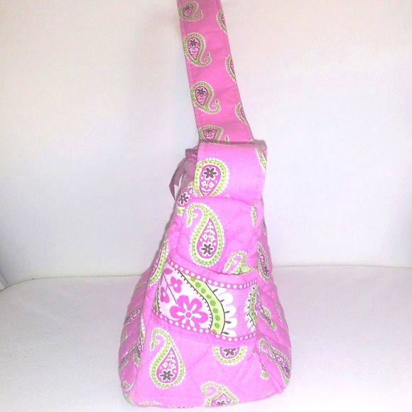 VERA BRADLEY Bermuda Pink Paisley RETIRED Small Purse - Picture 4 of 7